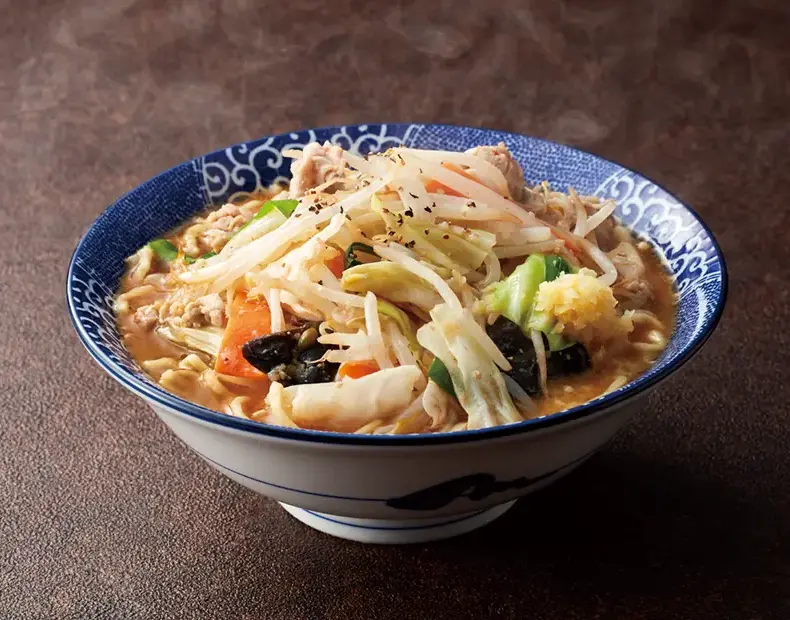 たっぷり野菜の濃厚味噌タンメン